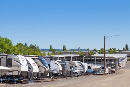 Boat and RV Storage (Covered or Uncovered) (10X35 Ft)